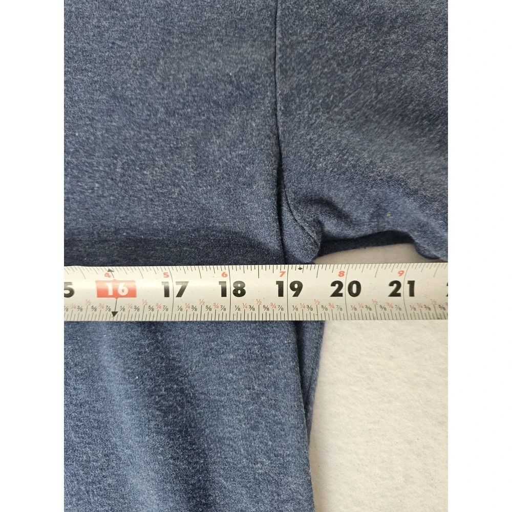 Vintage Style Polo by Ralph Lauren Heather Indigo Blue Cotton Mesh Pique Polo M
